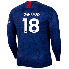 Fußballtrikots Chelsea GIROUD 18 2019-2020 Langarm Heimtrikotsatz kaufen